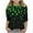 Green, variant on St.Patrick's Day Agkizg Toddler Baby Girls Summer Tops, Short Sleeve T-shirt for Kids, Toddler Girls 3/4 Sleeve Blouse Tee Children Green Printing Crewneck T Shirts, Sizes 7-8 Years