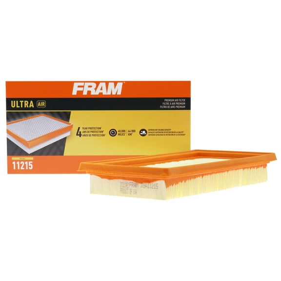 FRAM Ultra Air XGA11215, Premium Engine Air Filter, Replacement Filter for Select Nissan Vehicles Fits select: 2012-2019 NISSAN VERSA, 2014-2019 NISSAN VERSA NOTE