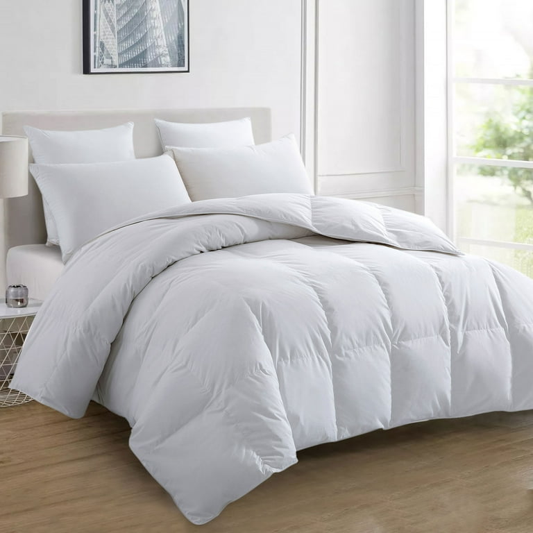 White feather clearance blanket