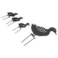 thumbnail image 2 of Estaca decorativa para jardín NikouMX 4 piezas pato de metal, 2 of 8