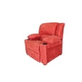 thumbnail image 3 of Reclinable Sheraton, Suede Marrón, Tu Espacio Muebles. Tu Espacio Muebles Sillón Reclinable de Impulso Sheraton, 3 of 3