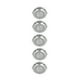 thumbnail image 3 of 5Pcs Momentary Push Button Switch Metal Auto Reset Ultra Thin Waterproof with LED 25mmDC3~6V Red, 3 of 5
