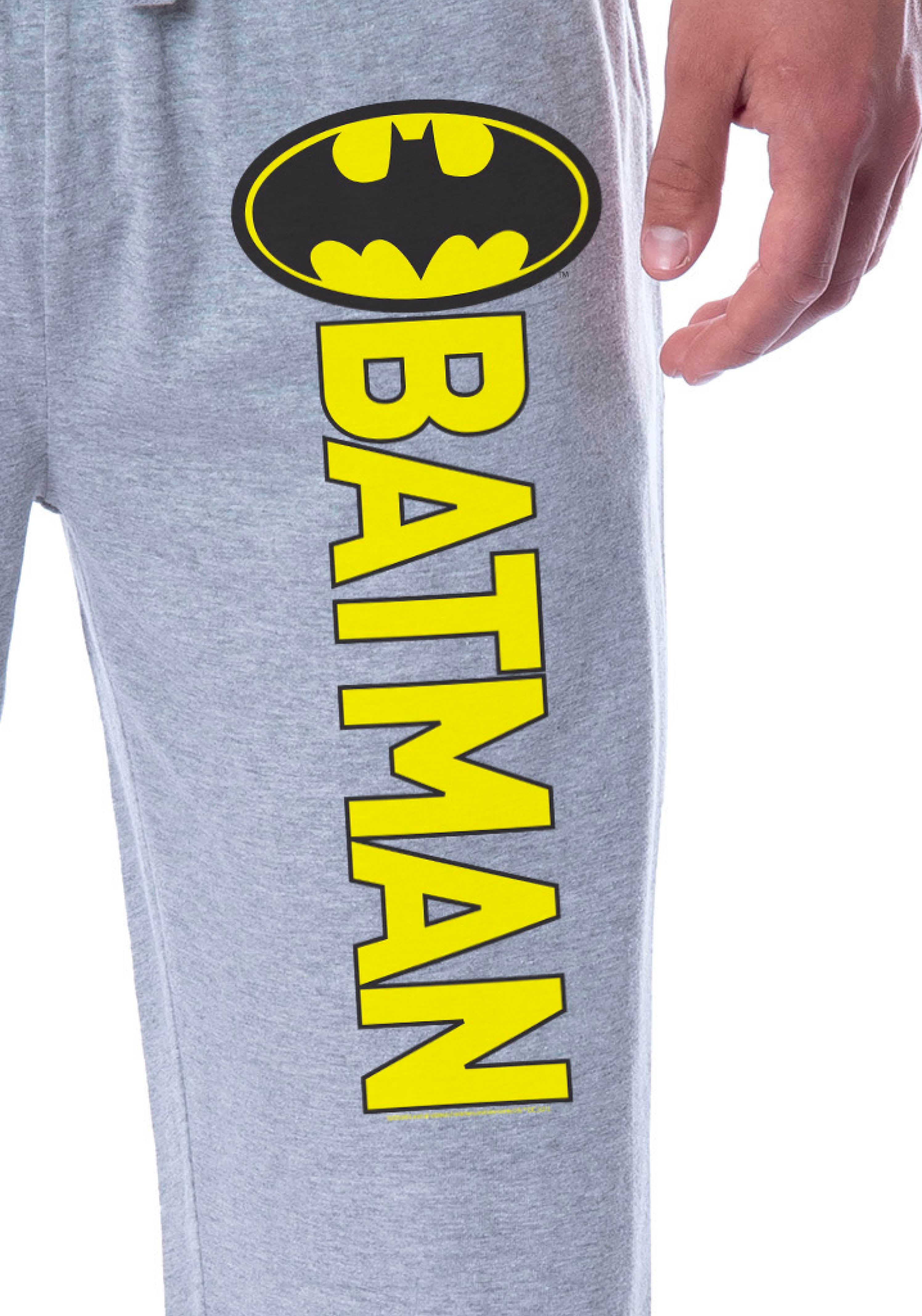Batman Mens Lounge Pants Grey XX-Large at Amazon Men's Clothing store