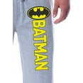 thumbnail image 3 of DC Comics Men's Batman Vintage Classic Bat Logo Sleep Jogger Pajama Pants, 3 of 5
