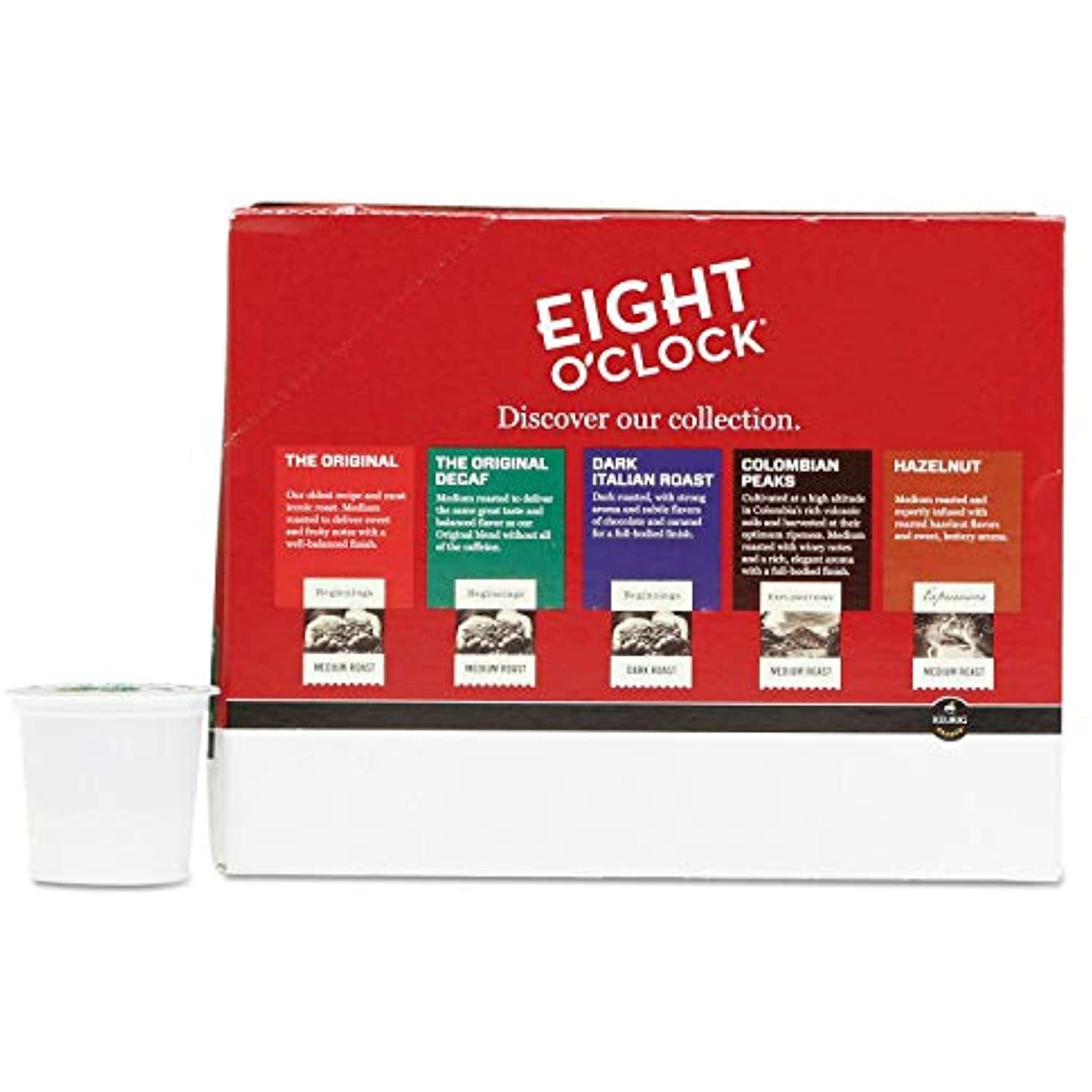 Eight Oclock 6425 Original Decaf Coffee K-Cups, 24/Box