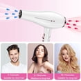 thumbnail image 4 of Secadora De Cabello Profesionalsecadora Con Difusor 12 En 1 Color Blanco Morfone Pistola Secadora Para Cabello Profesional Para Estetica Secadora De Aire Frio, 4 of 7