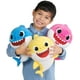 thumbnail image 4 of Peluche de tiburón bebé con música y luces nocturnas - Regalo infantil (azul), 4 of 5