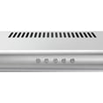 thumbnail image 4 of Streamline 36 in. Amendola Convertible Undermount Range Hood in Brushed Stainless Steel with Mesh Filters, Push Button Control, LED Light, 4 of 9
