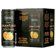 Fonti Di Crodo Aranciata, Italian Sparkling Orangeade, 11.2 Oz. Cans (Pack of 24)