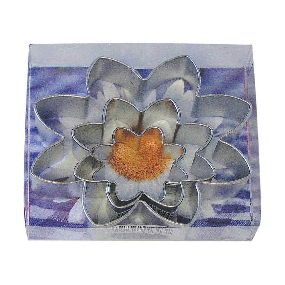 R&M International 1913/B Daisy Flower Cookie Cutter, Assorted Sizes, 3