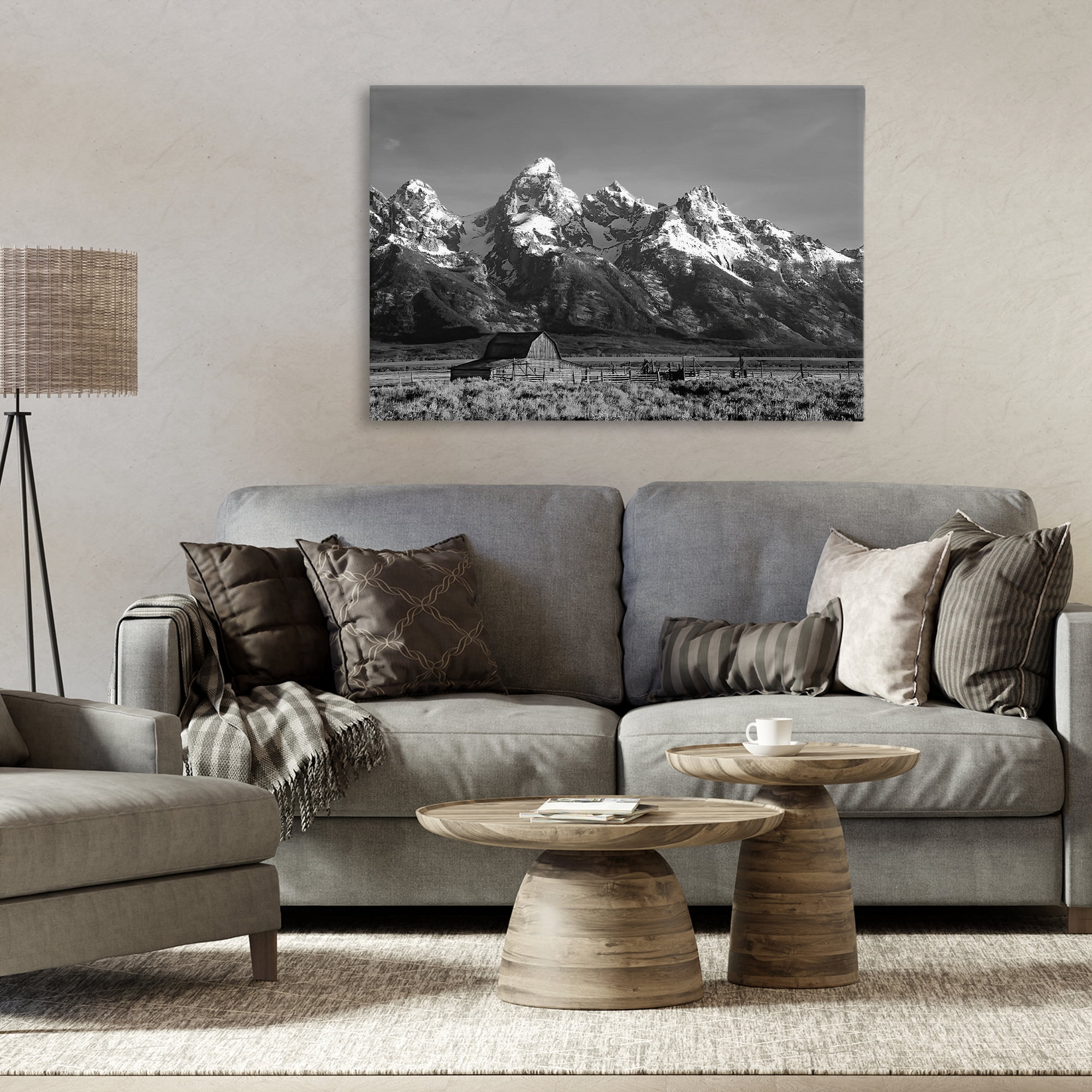 Stupell Industries John Moulton Barn Landscape Canvas Wall Art, design by Steve Toole