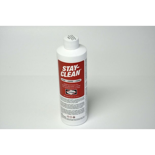 Harris SCLF16 StayClean General Purpose Liquid Flux 16 oz 40003