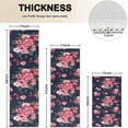 thumbnail image 4 of Pioneer Flower Floral Print Pattern Kitchen Rugs Sets Of 3,Kitchen Runner Rugs Non Skid Washable,Decorative Kitchen Floor Mats for Kitchen,Sink,Laundry,17"x30"+ 17"x47" + 17"x59", 4 of 6