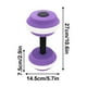 thumbnail image 2 of Mancuernas de aeróbic acuático para mujeres, entrenamiento físico en piscina, equipo acuático ligero de espuma flotante para ejercicios de bajo impacto y natación Aestivo | Morado | AESTIVO, 2 of 6