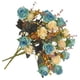 thumbnail image 1 of Cateissary 2 paquetes/lote de flores de plástico, multicolor, opcional, mano de obra fina, seguridad, alta plasticidad, amplia gama Decoración azul claro, 1 of 6