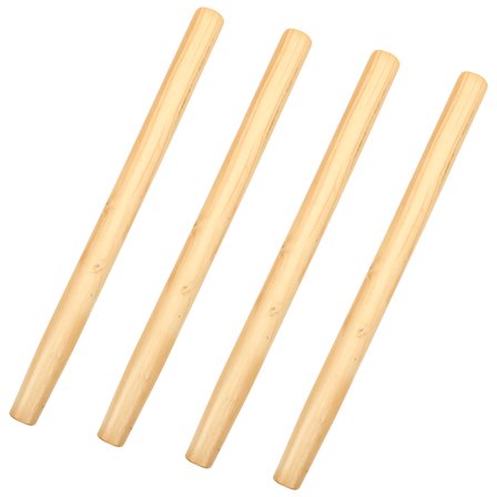 CHICHUMID 4Pcs Wood Shovel Handle for Plant Care and Gardening