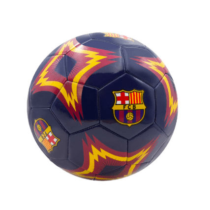 FC Barcelona Soccer Ball Navy (Size 5) Official Licensed