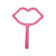 thumbnail image 2 of Espejo De Plástico 1Pcs 6.29x4.72" Handheld Lip Shape Mirror Portable Makeup Mirror for Purse Travel Cosmetic Touch Up in Rose Red JASKFLY, 2 of 8