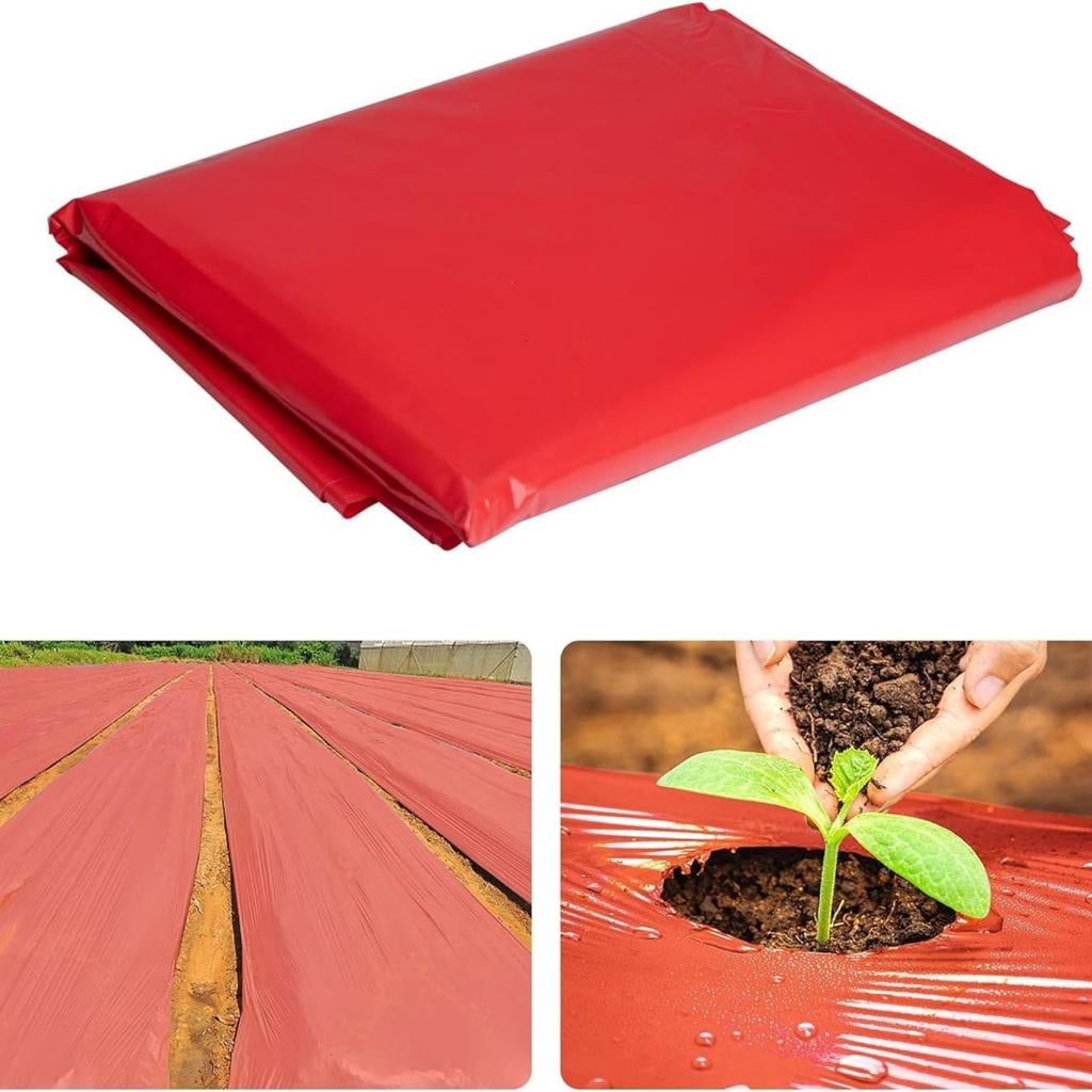Youthyao Red Mulch Plant Grow Film Cover Agriculture Crops Grow Vegetable Mulch Film