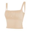 thumbnail image 1 of Puntoco Camisetas sin mangas ajustadas para mujer Camiseta sin mangas sexy sin espalda de color sólido para mujer, 1 of 4