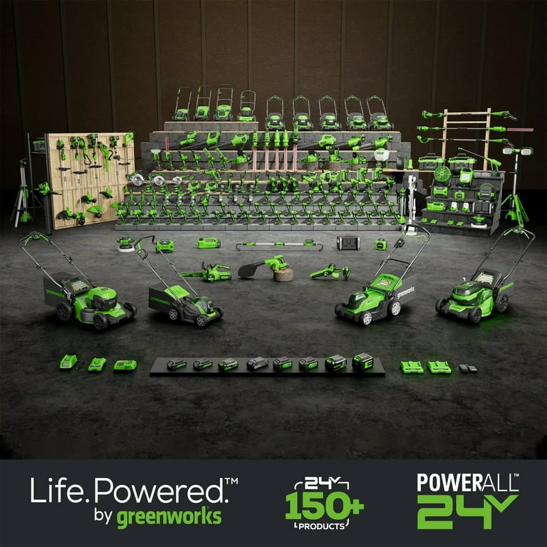 Greenworks, Cordless Axial Blower, 2415702, 90 MPH 320 CFM