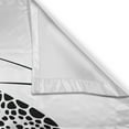 thumbnail image 3 of Ambesonne Turtle Kitchen Curtains, Monotone Caretta Caretta, 55"x39", Black and White, 3 of 3