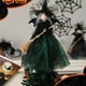 thumbnail image 5 of Velo de Halloween de bruja con falda de tela de araña, muñeca, adorno de escritorio para Halloween, decoración de fiesta, accesorios de Casa Encantada, 5 of 8
