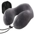thumbnail image 1 of Almohada de viaje, almohada suave con soporte para la cabeza para descansar, avión, coche y uso doméstico, 1 of 5