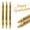 Gold, variant on PPKVUFD 3 Pcs Acrylic Paint Markers - Paint Pens for Drawing, Brush + Dot Tips - for Fabric, Rock, Glass, Wood, DIY, Eggs - Art & Craft Supplies for Adults - Easter Basket Stuffers