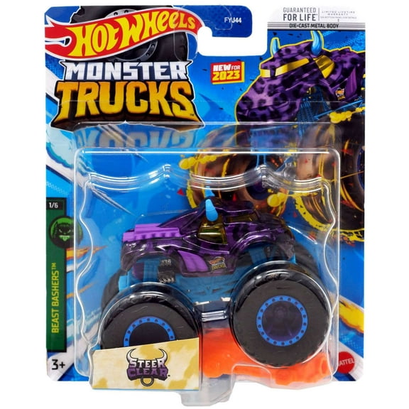 Hot Wheels Beast Bashers Steer Clear Diecast Car