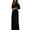 Black, variant on Aayomet Womens Jumpsuits Women's Belted V-neck Jumpsuit Pants Drop-shoulder Casual Short-sleeved Wide-leg High-waist Women's, XL