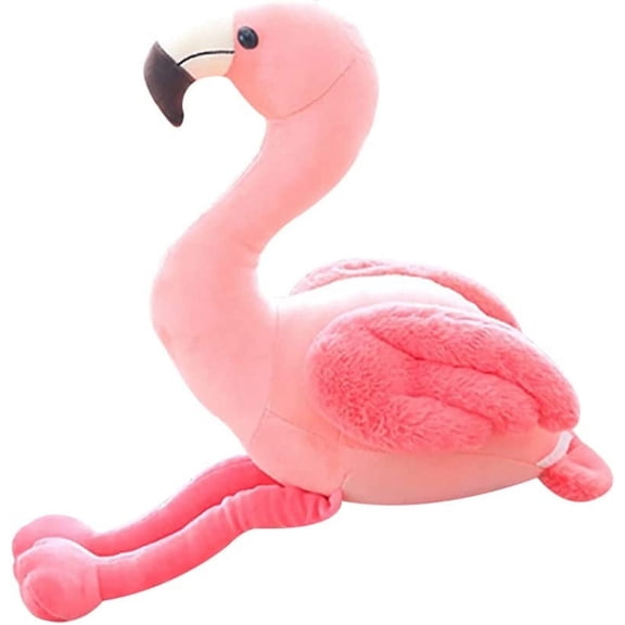 TEAMD 10" Soft Plush Flamingo Plush Animal Toy, Flamingo Plush Animal Pink Flamingo Boys Girls Birthday Gifts and Decorations