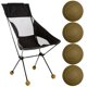 thumbnail image 4 of Silla para Acampar Ygjytge Al Aire Libre Caqui 4 Piezas, 4 of 9