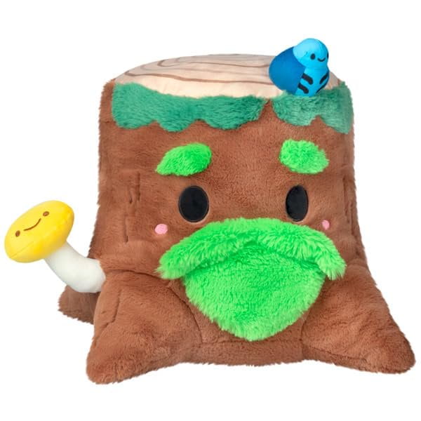 Squishable - Squishable Tree Stump - Garden Collection - 15 in - Soft Toy Collectible Stuffed Animal