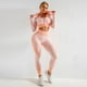 thumbnail image 5 of Conjuntos de ropa para ejercicio sin costuras para mujer, ropa deportiva para Yoga, chándal, mallas y sujetador deportivo elástico, Fitness, 2/3 Uds., 5 of 5