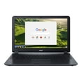 thumbnail image 2 of Acer Chromebook 15 CB3-532-C8DF - Celeron N3060 / 1.6 GHz - Chrome OS - 4 GB RAM - 16 GB eMMC - 15.6" 1366 x 768 (HD) - HD Graphics 400 - Wi-Fi, Bluetooth - granite gray - kbd: US, 2 of 7