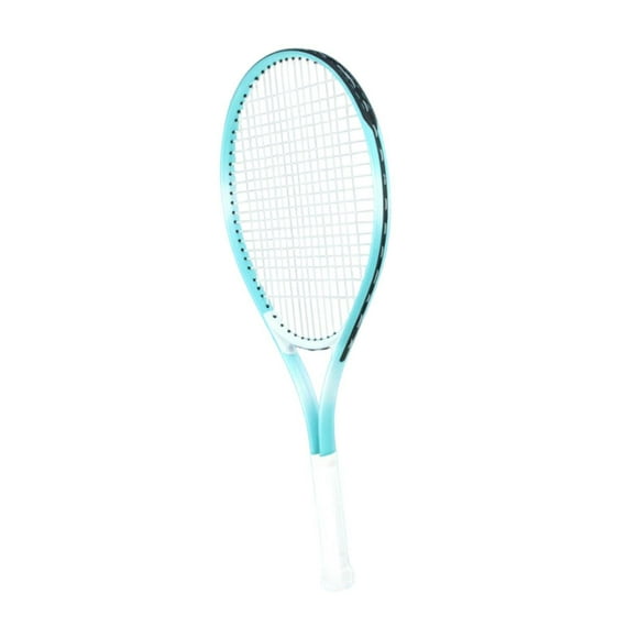 relayinert Tennis Racket Practical Lightweight Nylon Strings for Park Practice Backyard Blue White