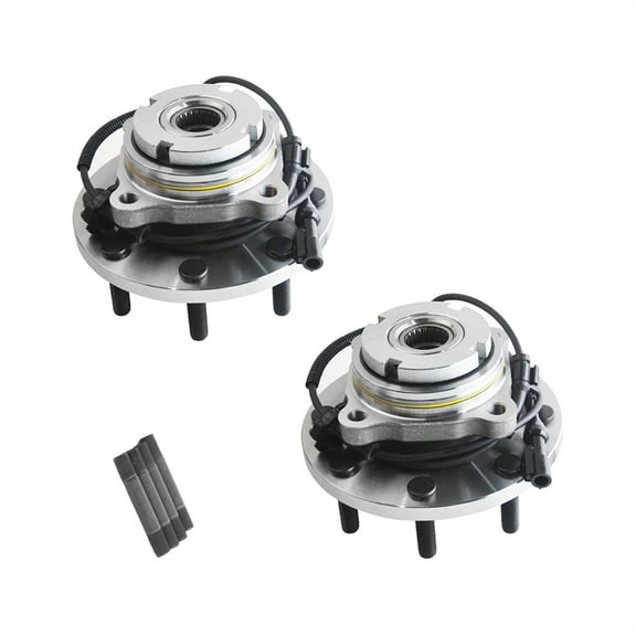Pair of 2 Front Wheel Hub Bearing Assembly For 1999-2004 Ford F-350 Super Duty 4WD