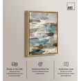 thumbnail image 2 of Transient Forms Canvas Print Modern Wall Decor by Art Remedy, Gold Frame, 36 x 54, 2 of 7