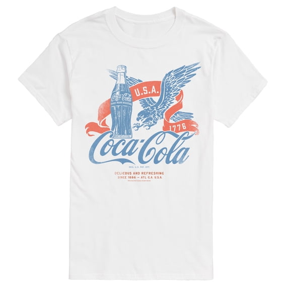 Coca-Cola - USA Eagle Coke - Men's Short Sleeve Graphic T-Shirt