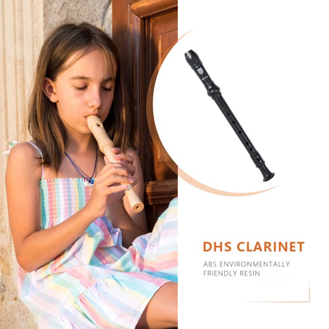 Instrumento de viento de madera con grabadora ABS de 6/8 agujeros, flauta para niños, regalo para niños para principiantes Ndcxsfigh Para Estrenar