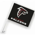 thumbnail image 1 of Atlanta Falcons Car Flag, 1 of 1