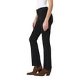 thumbnail image 3 of WallFlower Women's Ultra Slim Bootcut Mid-Rise Insta Soft Juniors Jeans, 3 of 4