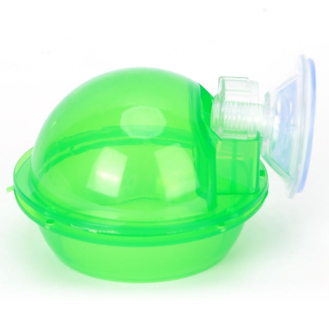 Live Fodder Container, Wide Applications Reptile Supplies Suction Cup Reptile Feeder For Centipedes For Geckos For Lizards