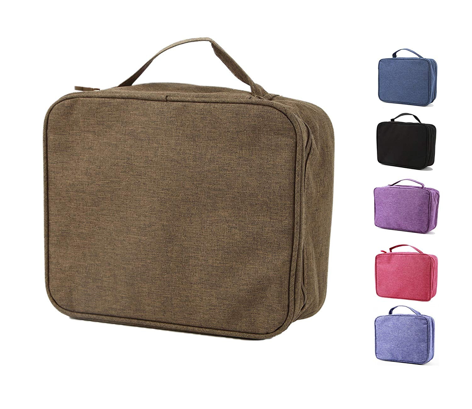 purifyou Classic Insulated Lunch Box - Compact, Easy Wash, Smooth Zipper & Lightweight - Tote ...
