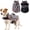 Brown & Handle, variant on Reflective Small Dog Harness Vest Removable Spikes Anti Predator Protection Breathable