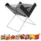 thumbnail image 1 of Parrilla Plegable Portátil en Acero Inoxidable para Camping y Picnic, Ideal para Barbacoas Pequeñas, Diseño Compacto y Fácil de Limpiar, Tamaño 30x26.5x30cm, Incluye Garantía y Caja de Regalo., 1 of 6