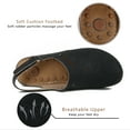 thumbnail image 3 of Ecetana Women's Mules Closed Toe Women Wedge Sandals Soft Comfy Massage Insole, 3 of 5