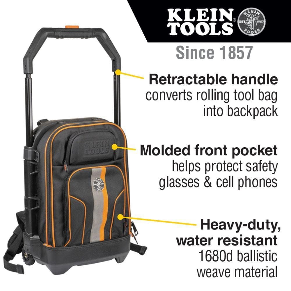 Klein Tools Rolling Tool Backpack