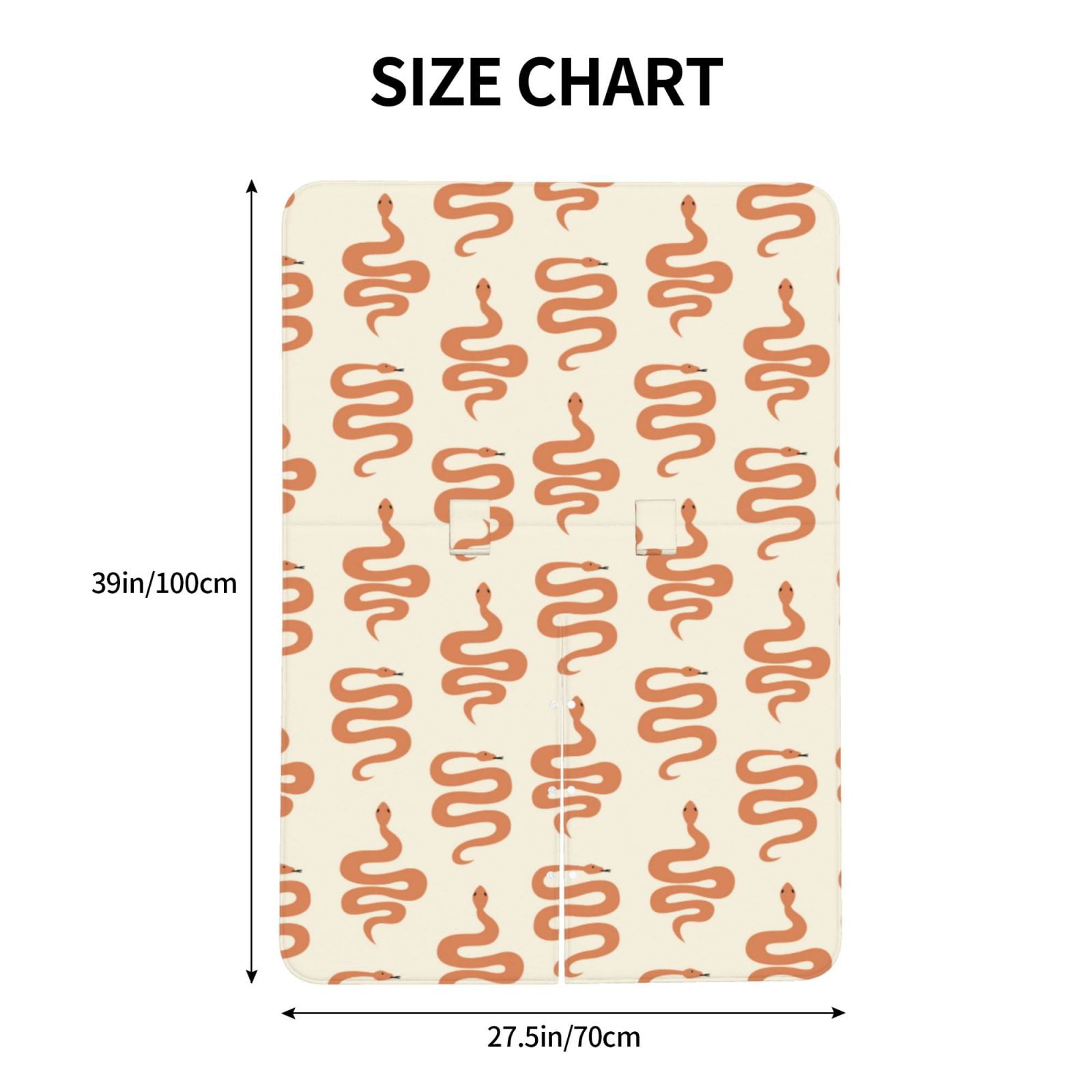 Naloa Hand Drawn Snake Baby Car Seat Cover, Breathable Baby Carrier Cover, Multiuse Baby Carrier Cover & Nursing Breastfeeding Cover